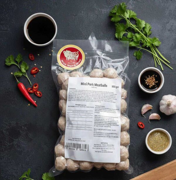 Mini pork meatballs - 500g
